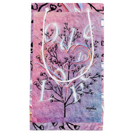 Ode to Love Gift Bag van Poet Adiela Akoo Klein Cadeauzakje