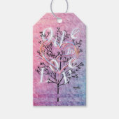 Ode to Love Gift Label van Poet Adiela Akoo Cadeaulabel (Voorkant)