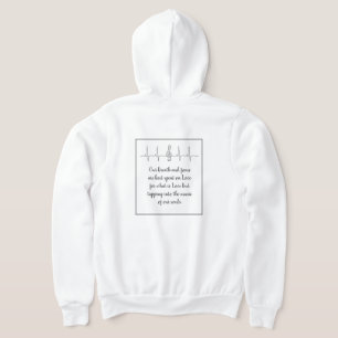 Ode to Love Hoodie van Dichter Adiela Akoo