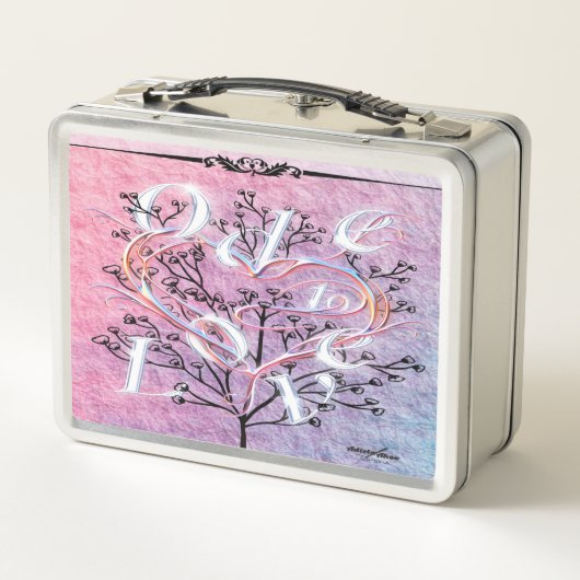 Ode to Love Lunch Box (Achterkant)