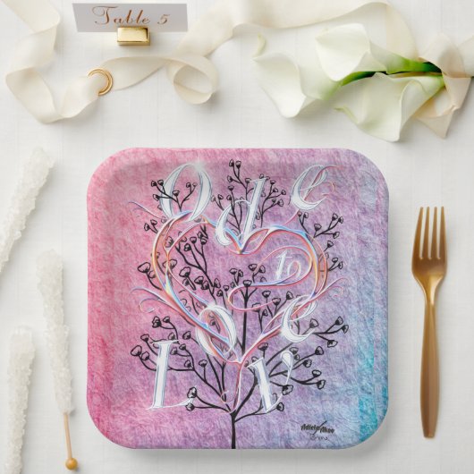 Ode to Love Paper Bord van Poet Adiela Akoo (Huwelijk)