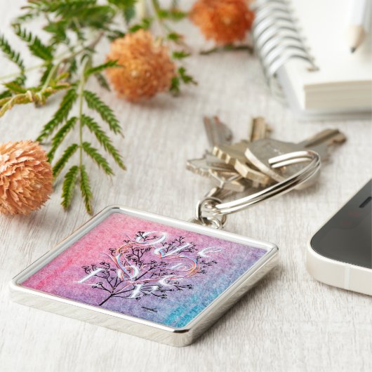 Ode to Love Premium-Sleutelhanger Sleutelhanger (Zijkant)