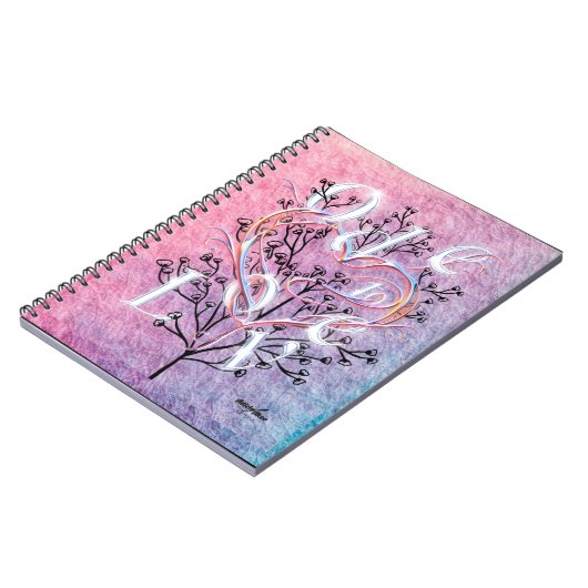 Ode to Love Spiral Notitieboek (Linkerzijde)