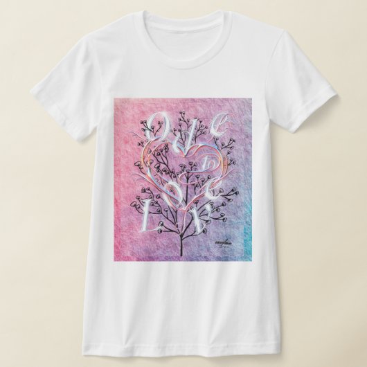 Ode to Love T-Shirt by Poet Adiela Akoo (Laagn)