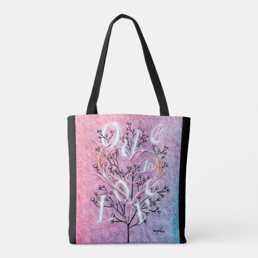 Ode to Love Tas Ontworpen door: Adiela Akoo (Achterkant)