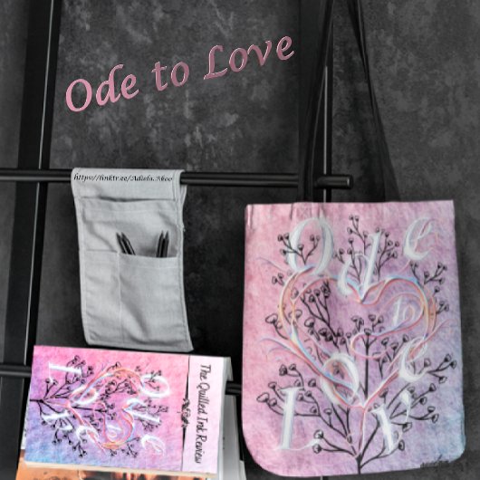Ode to Love Tas Ontworpen door: Poet Adiela Akoo