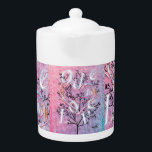 Ode to Love Teapot Ontworpen door: Adiela Akoo Theepot<br><div class="desc">Ode to Love Teapot - is een prachtig ontworpen symbool van liefde die deze voortreffelijke theepot omhelst die een opvallende uitspraak zal doen op elke keukenplank of toonbank. Het ontwerp komt voort uit de cover van de inaugurale editie van het literaire tijdschrift The Quilling Ink Review, het 'Ode to Love'....</div>
