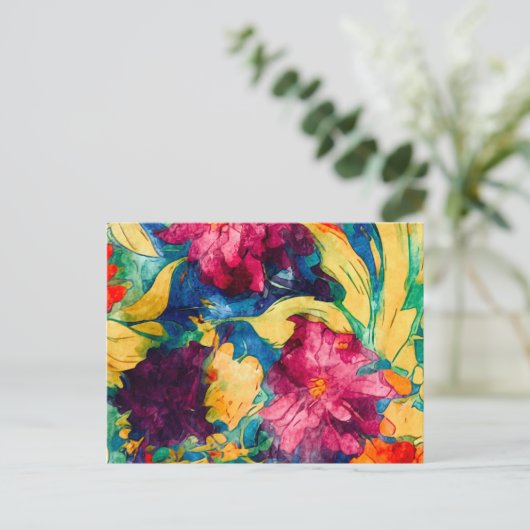 Ode to Spring Briefkaart (Staand voorkant)