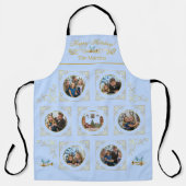 Ode to The Nutcracker 6-Photo Blue Tile Lg Apron Schort (Voorkant)
