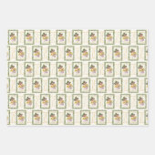 Ode to The Nutcracker Ballet Blue Inpakpapier Vel (Voorkant 2)