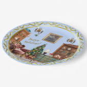 Ode to The Nutcracker Ballet Blue Papieren Bordje (Gekanteld)