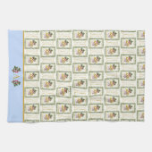 Ode to The Nutcracker Ballet Garland Blue Accent Theedoek (Horizontaal)