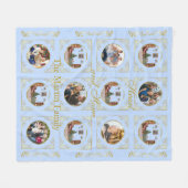 Ode to The Nutcracker Blue 6 Photo Fleece Blanket (Voorkant (Horizontaal))