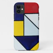 Ode tot the Stijl Piet Mondriaan Case-Mate iPhone Case (Achterkant)