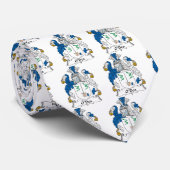 O'Dea of Day Family Crest Stropdas (Opgerold)