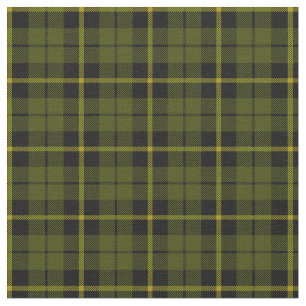 odee legergroene gele streep plaid print2 stof