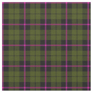 odee legergroene roze streep plaid print2 stof