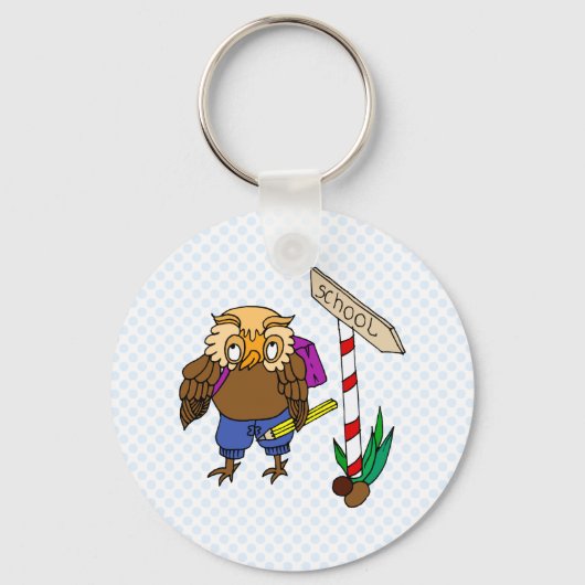 Odel Owl Sleutelhanger (Voorkant)