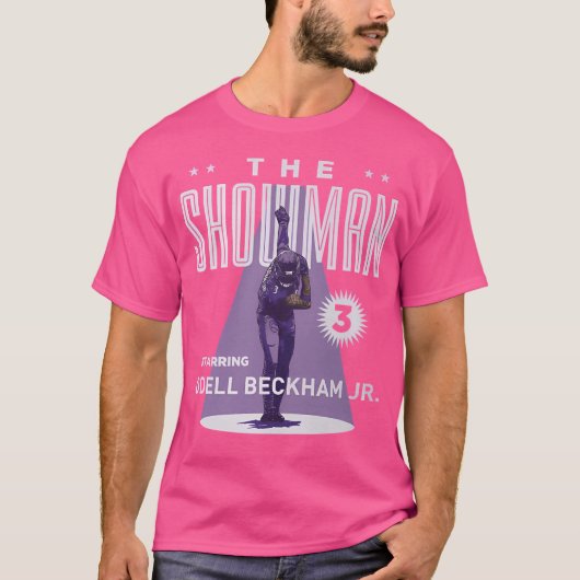 Odell Beckham Jr., The Showman T-shirt (Voorkant)