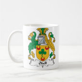 Odell Family Crest Koffiemok (Links)