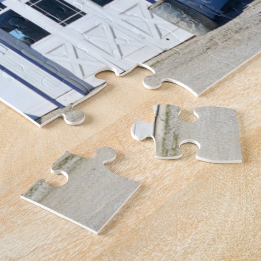 Odell Illinois route 66. kerstcadeautjes Legpuzzel (Zijkant)