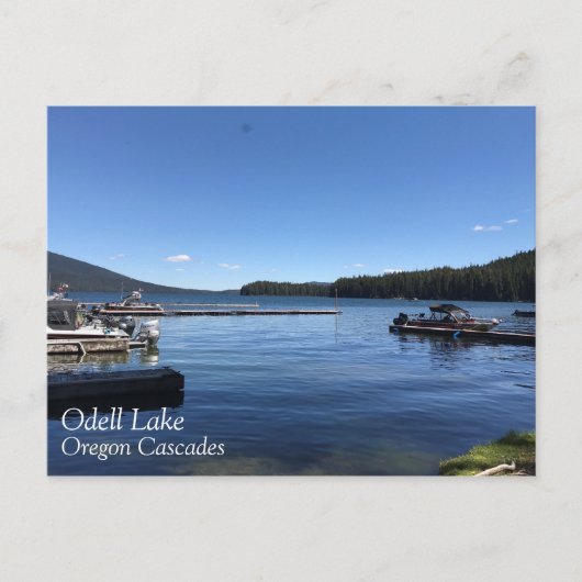 Odell Lake Briefkaart (Voorkant)