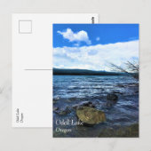 Odell Lake, OR Briefkaart (Voorkant / Achterkant)