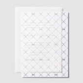 Odelphia Modern Script minimale elegante bruiloft Vellum Uitnodigingen (Offset (Uitnodiging))