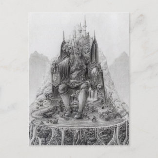 Oden, Burdens en Curses Post Card Briefkaart