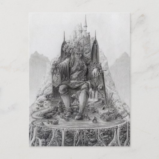 Oden, Burdens en Curses Post Card Briefkaart (Voorkant)