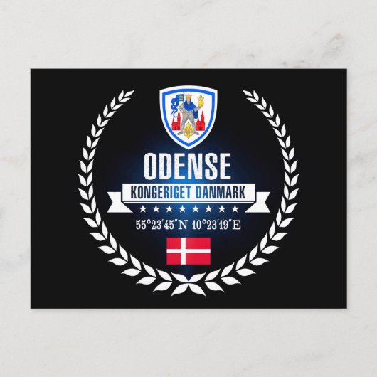 Odense Briefkaart (Voorkant)