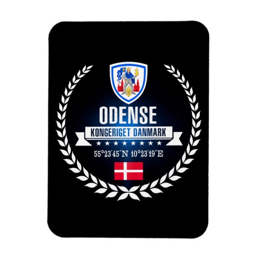 Odense Magneet (Verticaal)