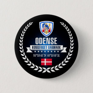 Odense Ronde Button 5,7 Cm