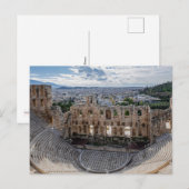 Odeon van Herodes Atticus: het oude theater van At Briefkaart (Voorkant / Achterkant)
