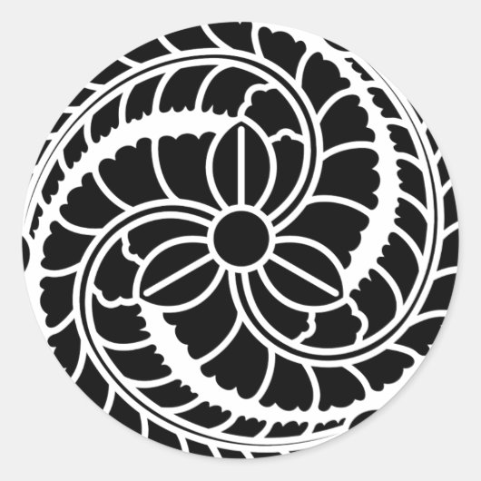 ODERA RONDE STICKER (Voorkant)