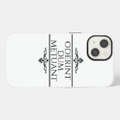 Oderint Dum Metuant iPhone Hoesje (Achterkant horizontaal)