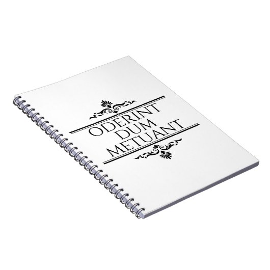 Oderint Dum Metuant Notitieboek (Rechterzijde)