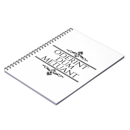 Oderint Dum Metuant Notitieboek (Linkerzijde)