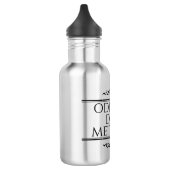 Oderint Dum Metuant Waterfles (Links)