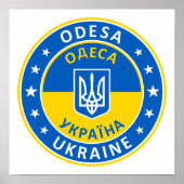 Odesa Ukraine Poster (Voorkant)