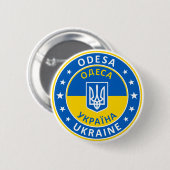 Odesa Ukraine Ronde Button 5,7 Cm (Voorkant /achterkant)