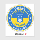 Odesa Ukraine Sticker (Vel)