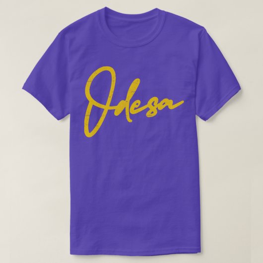 Odesa  Vervaagd Ontwerp T-shirt (Design voorkant)