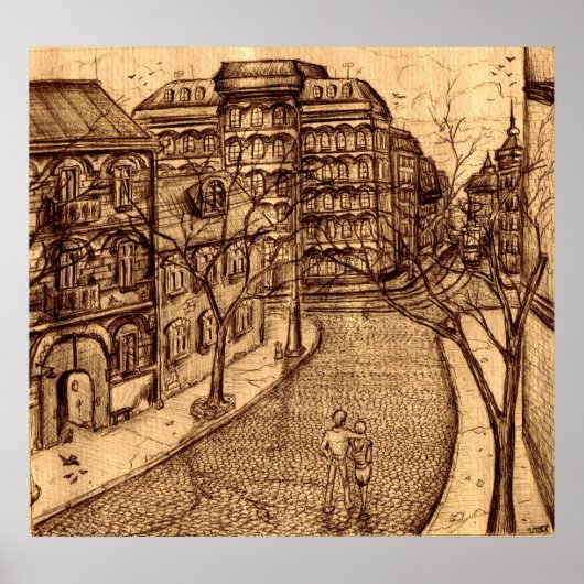 Odessa City art poster (Voorkant)