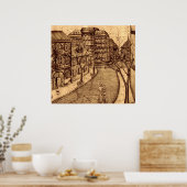 Odessa City art poster (Keuken)