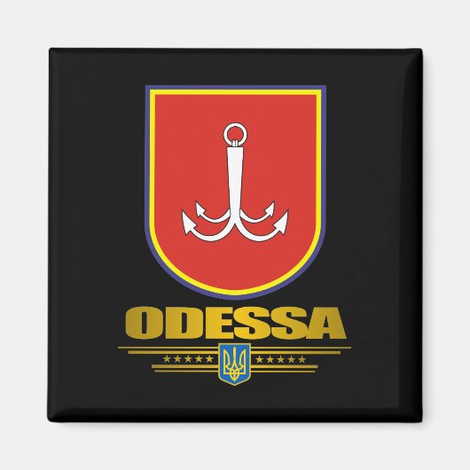 "Odessa COA" magneten (Voorkant)