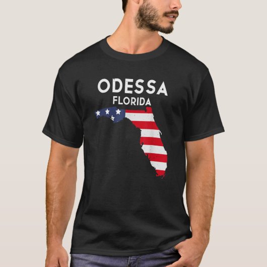 Odessa Florida USA T-shirt (Voorkant)