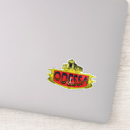 Odessa Harbor Ukraine Sticker