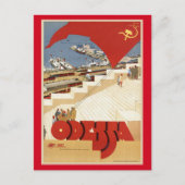 Odessa, Odesa, Oekraïne Vintage Travel Briefkaart (Voorkant)