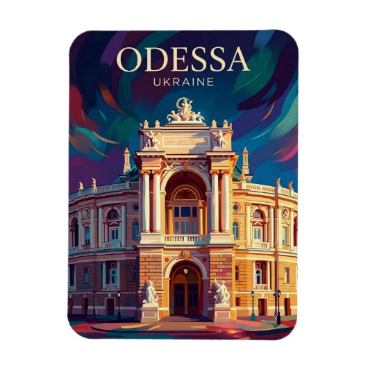 Odessa Oekraine Magneet (Verticaal)